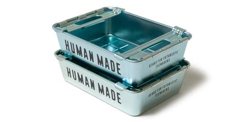 human made steel stacking box|HUMAN MADE Crafts Steel Stacking Boxes for Clean .